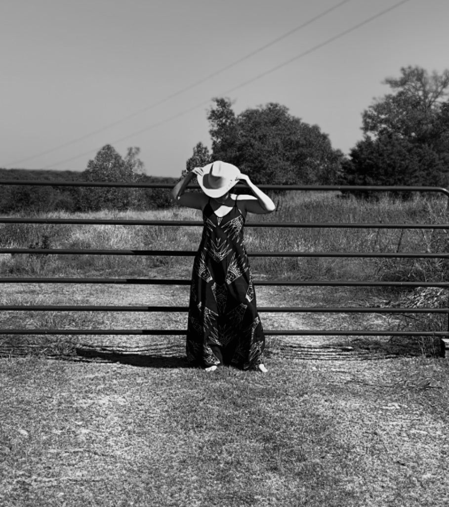 Woodpecker Wings Maxi Dress