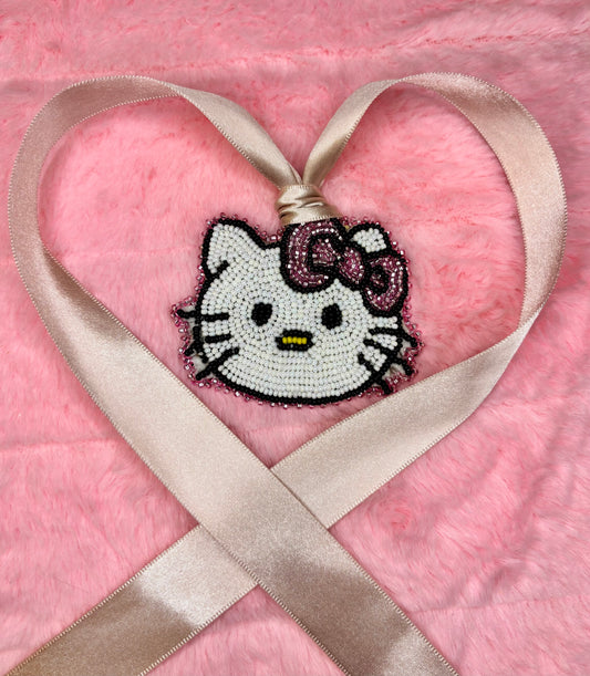 Hello Kitty Beaded Medallion