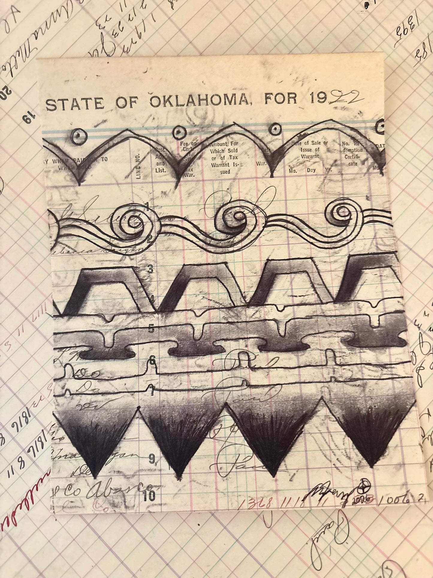 ‘The Land’ Ledger Doodle
