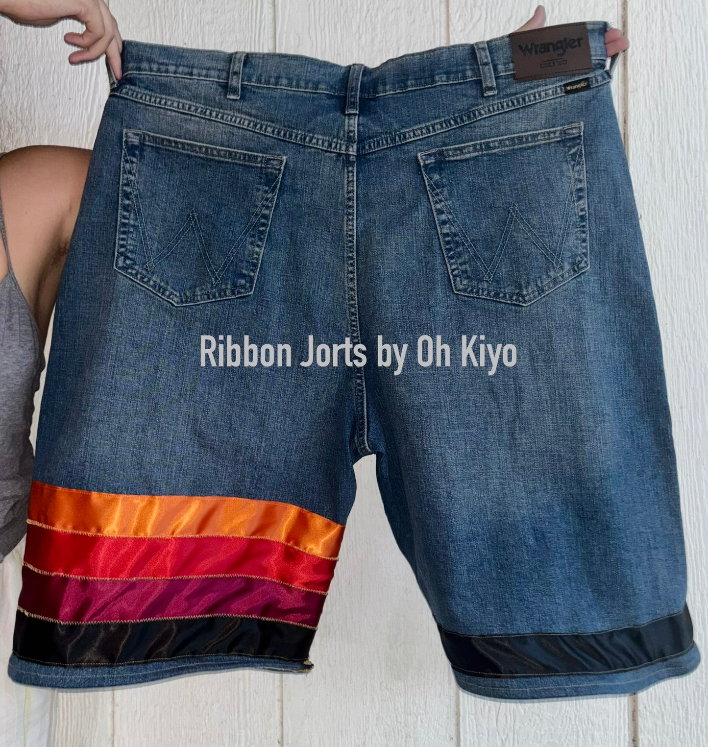 Ribbon Jorts: Ember Fire