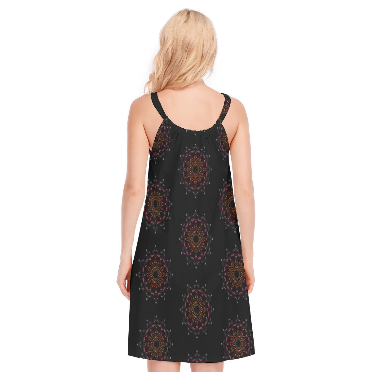 Panther Hearts Cotton Cami Dress- Lusa