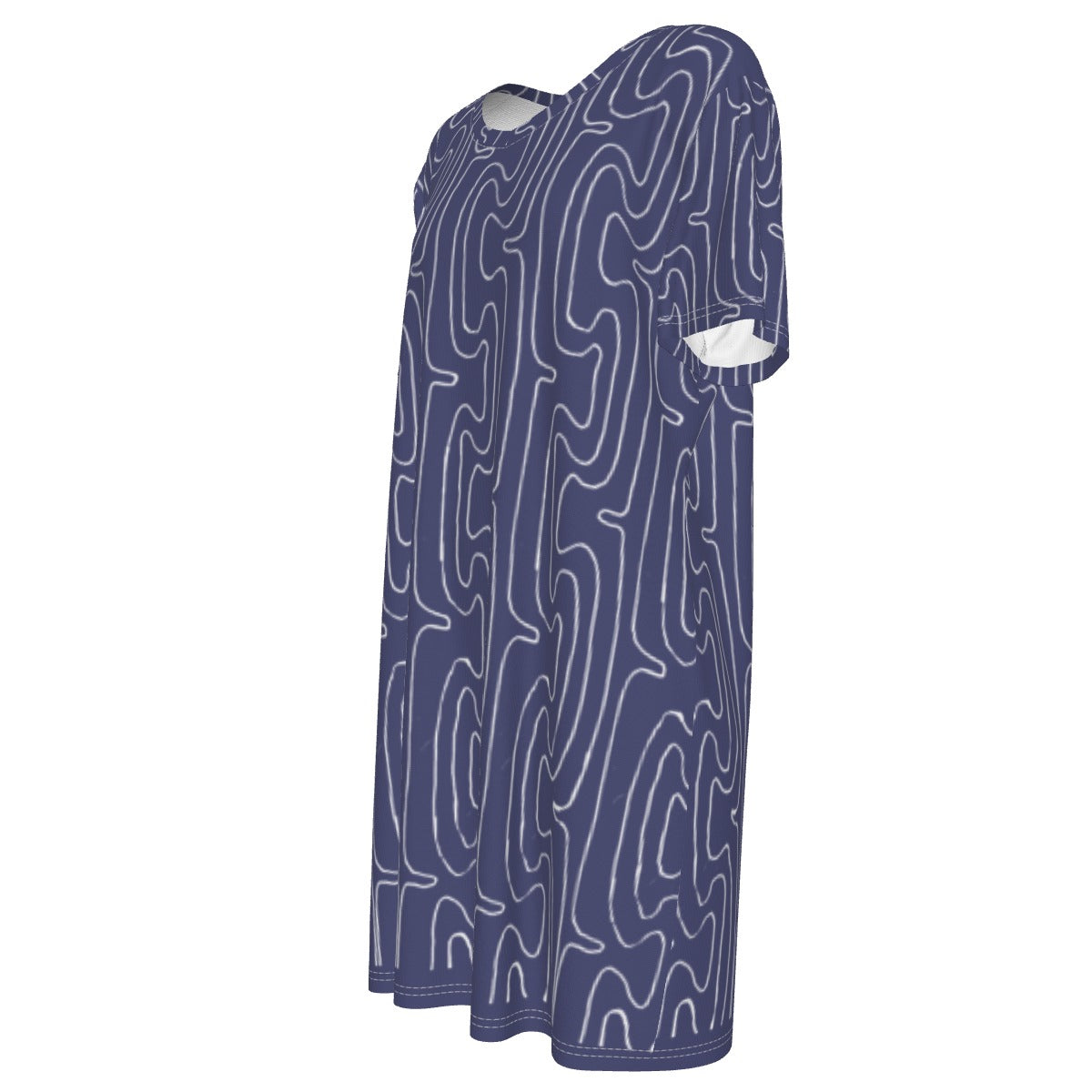 River Bends Cotton Tee Dress