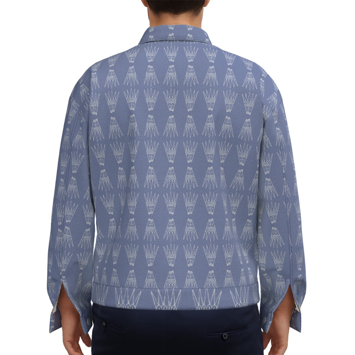 Blue Wings Cotton Jacket