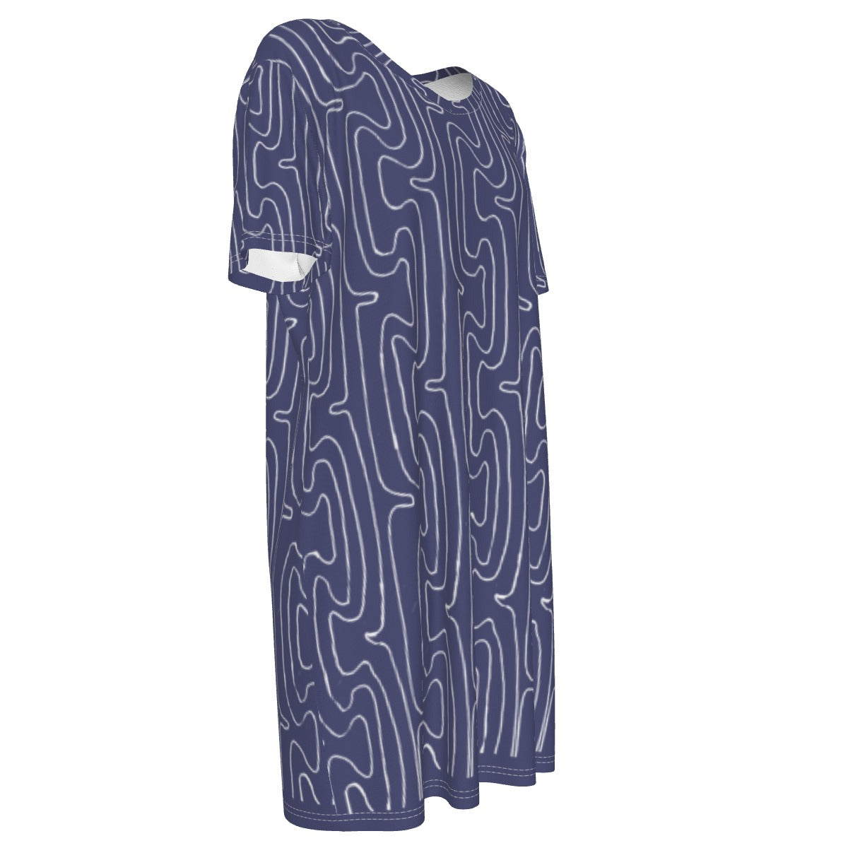 River Bends Cotton Tee Dress