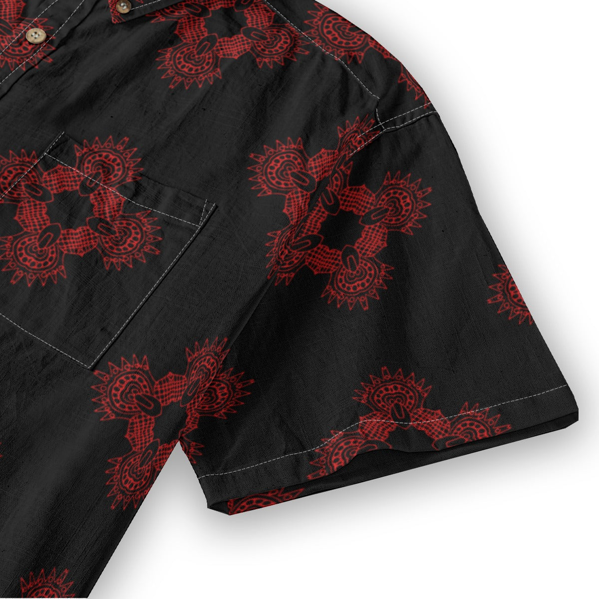 Masali Short Sleeve Cotton Buttonup